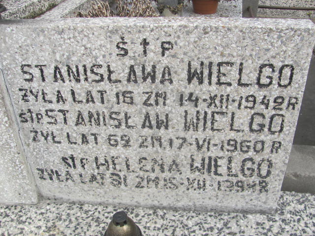 Helena Wielgo Mińsk Mazowiecki - Grobonet - Wyszukiwarka osób pochowanych