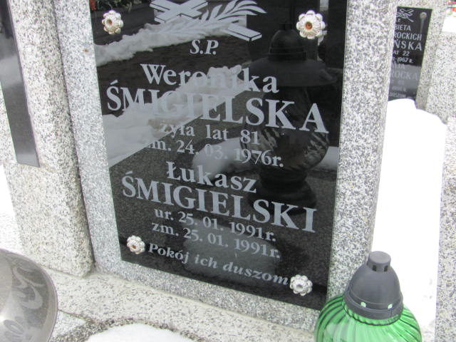 Weronika Śmigielska 1896 Mińsk Mazowiecki - Grobonet - Wyszukiwarka osób pochowanych