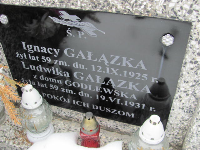 Ignacy Gałązka Mińsk Mazowiecki - Grobonet - Wyszukiwarka osób pochowanych