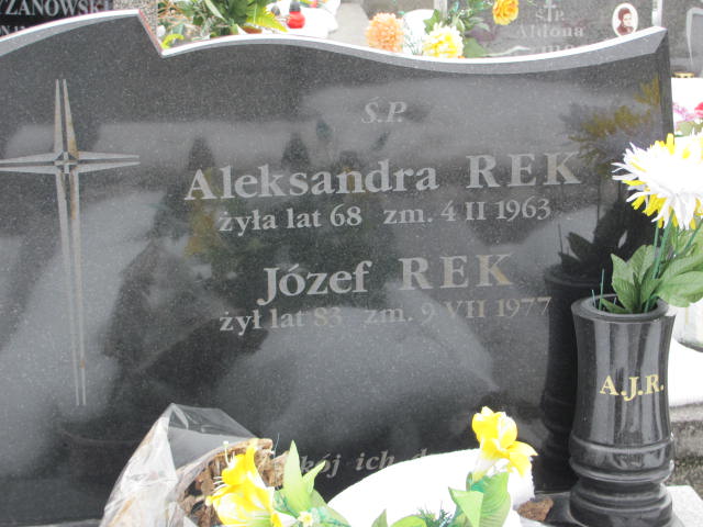 Aleksandra Rek 1895 Mińsk Mazowiecki - Grobonet - Wyszukiwarka osób pochowanych