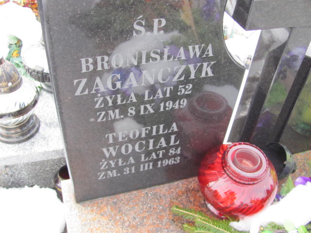 Teofila Wocial 1879 Mińsk Mazowiecki - Grobonet - Wyszukiwarka osób pochowanych