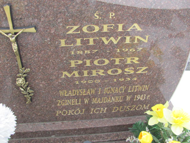 Piotr Mirosz 1899 Mińsk Mazowiecki - Grobonet - Wyszukiwarka osób pochowanych