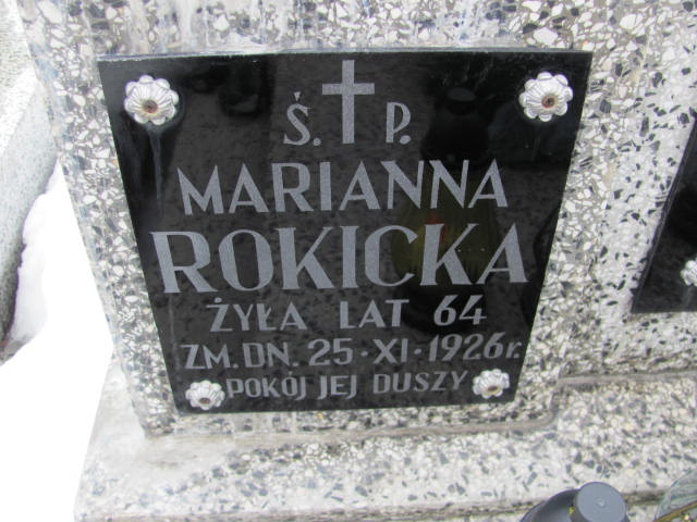 Antonina Rokicka 1907 Mińsk Mazowiecki - Grobonet - Wyszukiwarka osób pochowanych