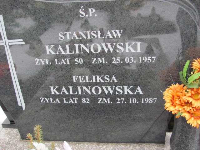 Helena Kalinowska 1936 Mińsk Mazowiecki - Grobonet - Wyszukiwarka osób pochowanych