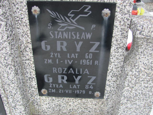 Stanisław Gryz Mińsk Mazowiecki - Grobonet - Wyszukiwarka osób pochowanych
