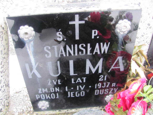 Stanisław Kulma Mińsk Mazowiecki - Grobonet - Wyszukiwarka osób pochowanych