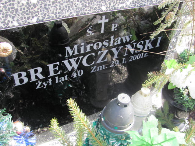 Mirosław Brewczyński Mińsk Mazowiecki - Grobonet - Wyszukiwarka osób pochowanych