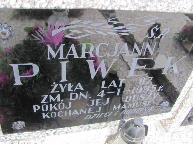 Zygmunt Piwek 1934 Mińsk Mazowiecki - Grobonet - Wyszukiwarka osób pochowanych