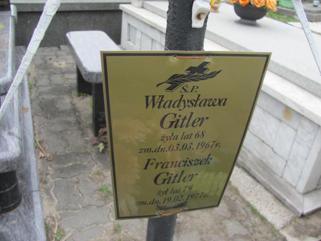 Franciszek Gitler 1898 Mińsk Mazowiecki - Grobonet - Wyszukiwarka osób pochowanych