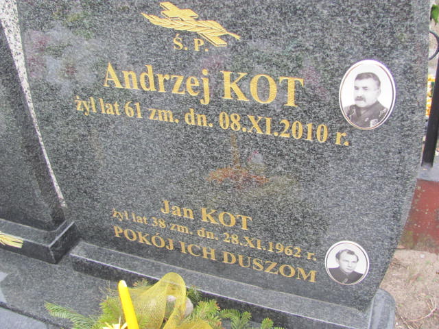 Jan Kot 1924 Mińsk Mazowiecki - Grobonet - Wyszukiwarka osób pochowanych