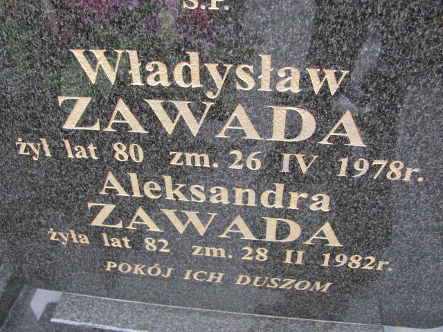 Czesław Zawada 1928 Mińsk Mazowiecki parafialny - Grobonet - Wyszukiwarka osób pochowanych