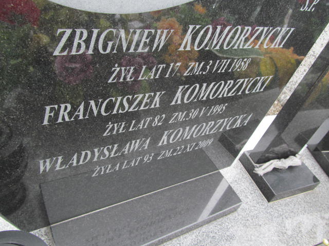 Franciszek Komorzycki 1913 Mińsk Mazowiecki - Grobonet - Wyszukiwarka osób pochowanych