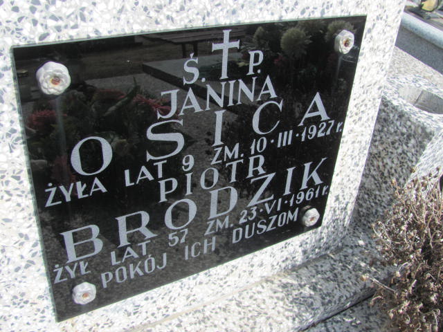 Piotr Brodzik Mińsk Mazowiecki - Grobonet - Wyszukiwarka osób pochowanych