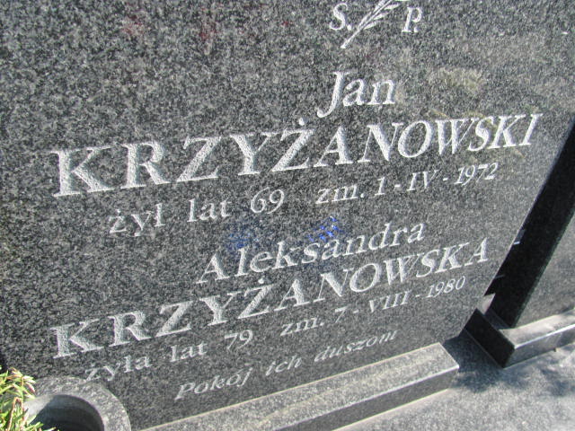 Jan Krzyżanowski 1903 Mińsk Mazowiecki - Grobonet - Wyszukiwarka osób pochowanych