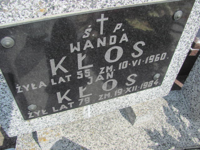 Wanda Kłos Mińsk Mazowiecki - Grobonet - Wyszukiwarka osób pochowanych