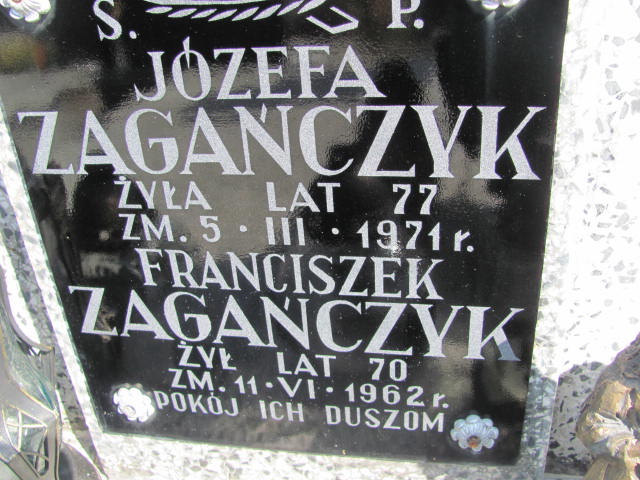 Franciszek Zagańczyk 1892 Mińsk Mazowiecki - Grobonet - Wyszukiwarka osób pochowanych