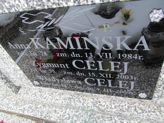 Zygmunt Celej Mińsk Mazowiecki - Grobonet - Wyszukiwarka osób pochowanych