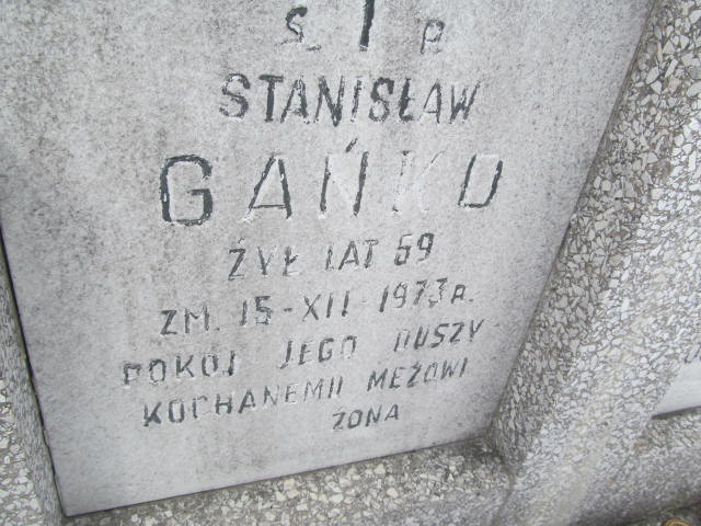 Stanisław Gańko 1914 Mińsk Mazowiecki - Grobonet - Wyszukiwarka osób pochowanych