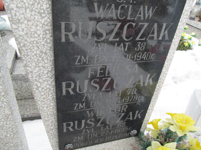 Grób Feliksa Ruszczak