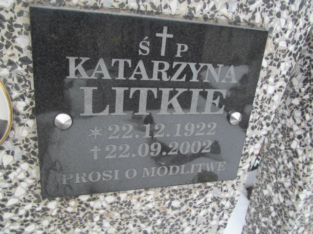 Julia Litke Mińsk Mazowiecki - Grobonet - Wyszukiwarka osób pochowanych