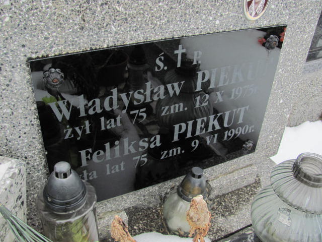 Grób Feliksa Piekut