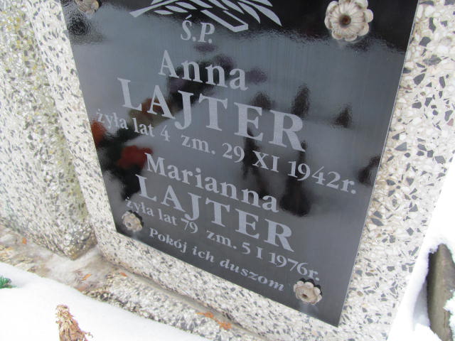Marianna Lajter 1896 Mińsk Mazowiecki - Grobonet - Wyszukiwarka osób pochowanych