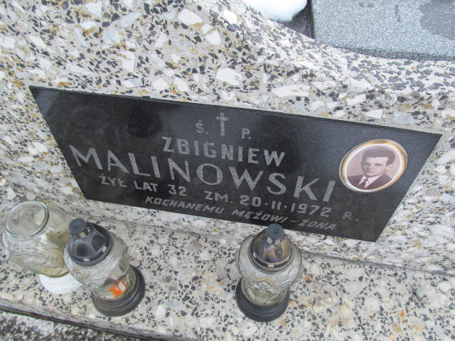 Zbigniew Malinowski 1939 Mińsk Mazowiecki - Grobonet - Wyszukiwarka osób pochowanych