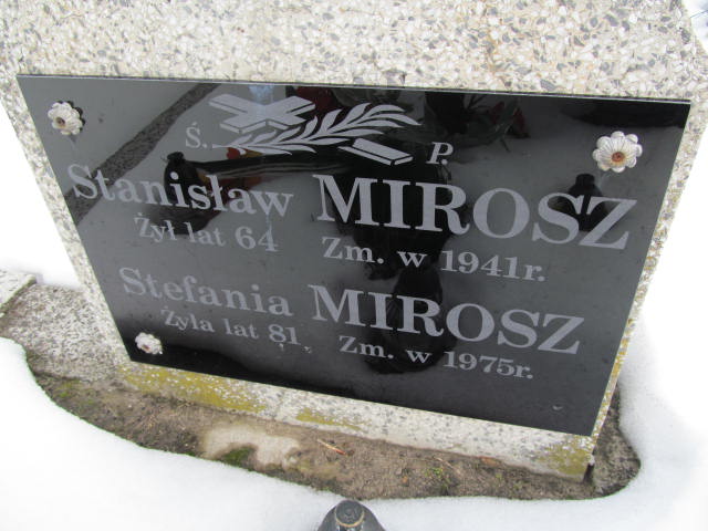 Stefania Mirosz 1894 Mińsk Mazowiecki - Grobonet - Wyszukiwarka osób pochowanych