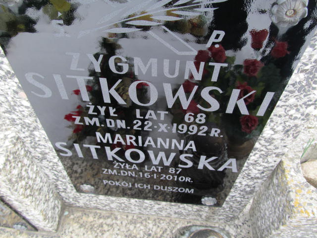 Marianna Sitkowska 1922 Mińsk Mazowiecki - Grobonet - Wyszukiwarka osób pochowanych