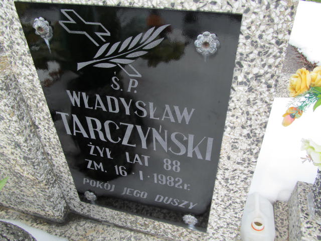 Władysław Tarczyński 1894 Mińsk Mazowiecki - Grobonet - Wyszukiwarka osób pochowanych