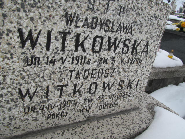Maria Witkowska 1935 Mińsk Mazowiecki - Grobonet - Wyszukiwarka osób pochowanych