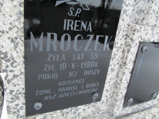 Józef Mroczek 1946 Mińsk Mazowiecki - Grobonet - Wyszukiwarka osób pochowanych