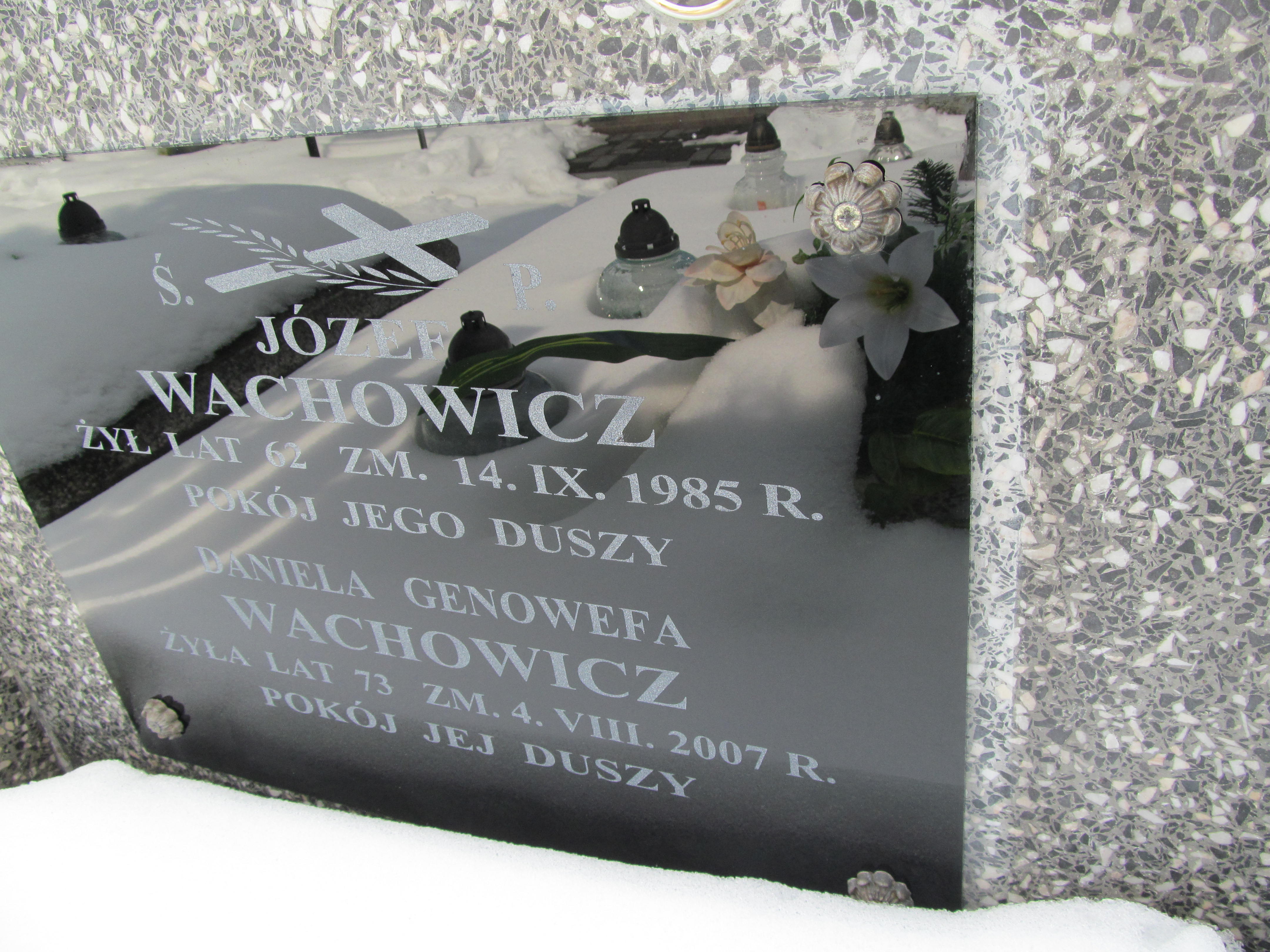 Józef Wachowicz Mińsk Mazowiecki - Grobonet - Wyszukiwarka osób pochowanych