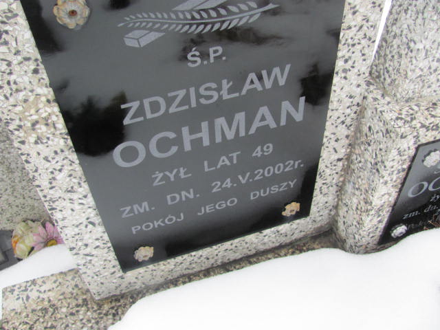 Zdzisław Ochman Mińsk Mazowiecki - Grobonet - Wyszukiwarka osób pochowanych